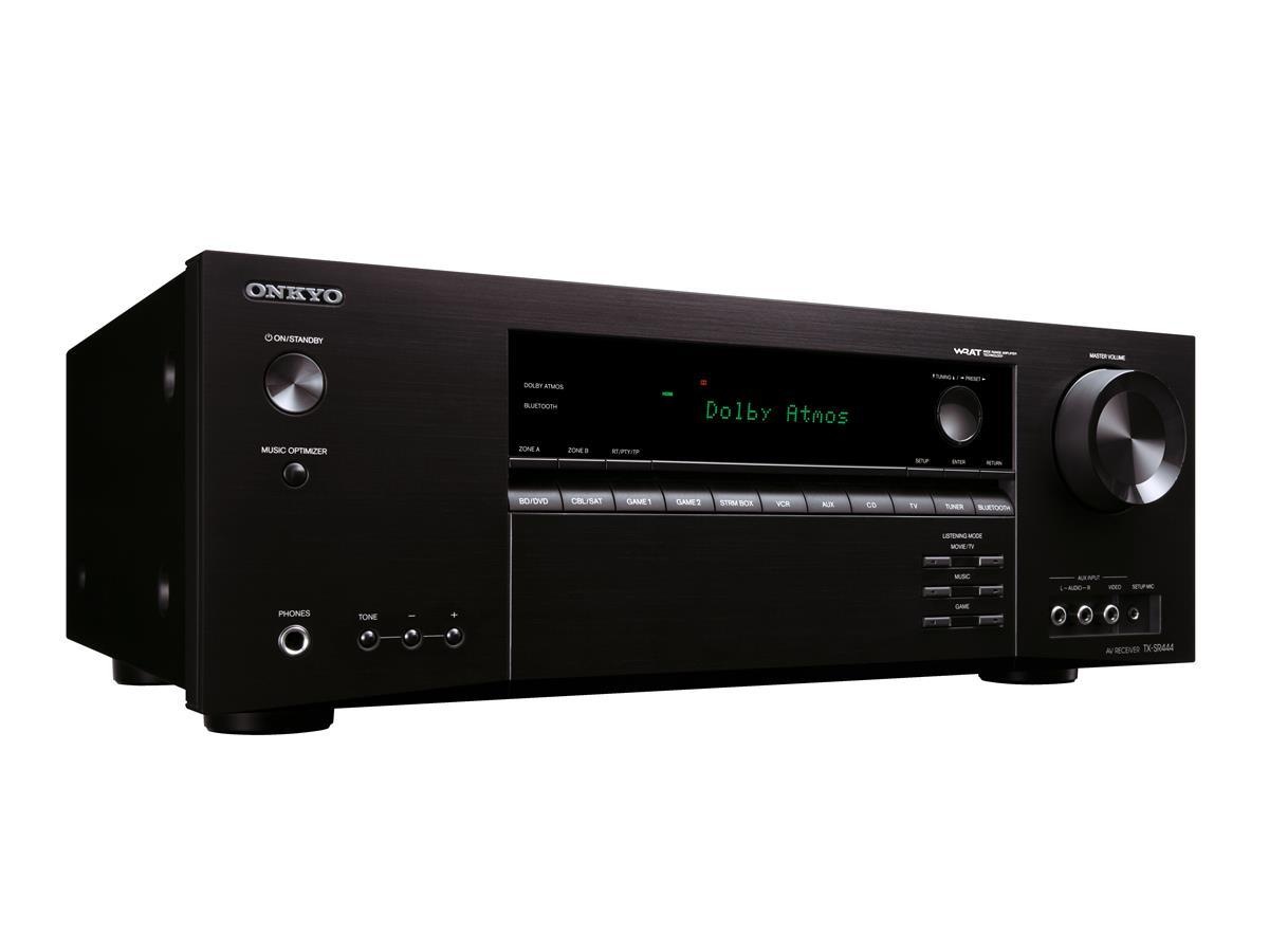 Onkyo TX SR444 Receiver Komplett No