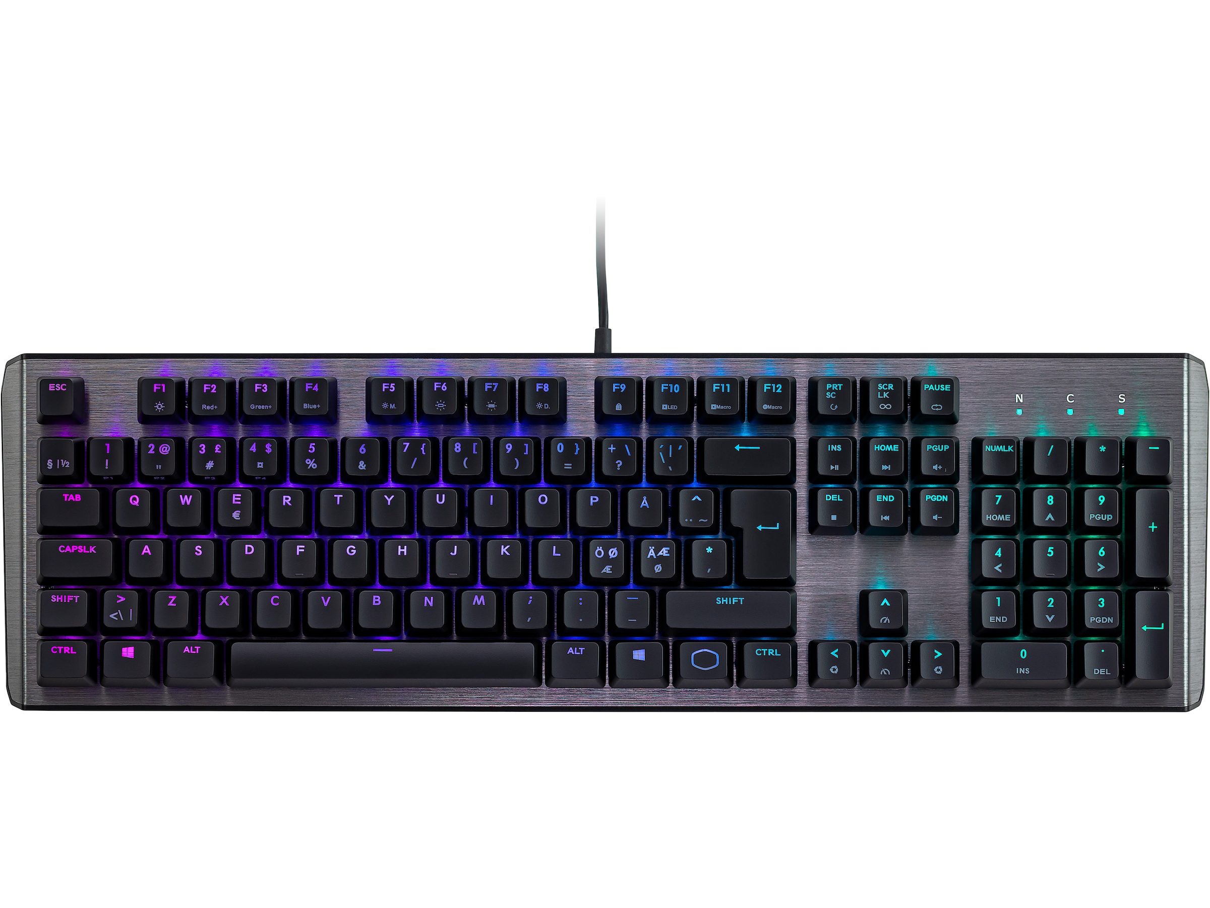 Cooler Master Ck Rgb Gaming Tastatur Gaming Tastatur Komplett No