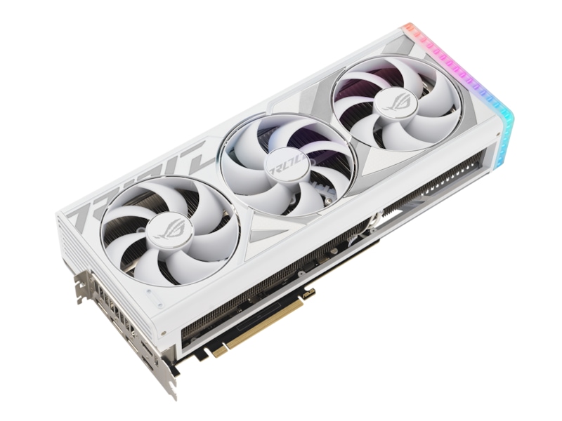 Asus Rog Strix Geforce Rtx White Edition Skjermkort Komplett No