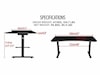 Arozzi Arena Gaming Desk (rød) Gamingdesk