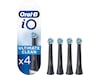 Oral-B iO Ultimate Clean Tannbørstehoder 4pk. (sort) Tannbørstehoder