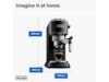 DeLonghi Dedica Style EC685.BK Manuell espressomaskin (sort) Espressomaskiner