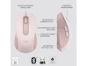 Logitech Signature M650 Large trådløs mus Rosa Mus