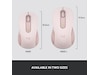 Logitech Signature M650 Large trådløs mus Rosa Mus