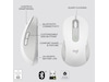 Logitech Signature M650 Large trådløs mus Offwhite Mus