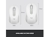 Logitech Signature M650 Medium trådløs mus Offwhite Mus