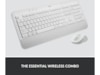 Logitech Signature MK650 Combo for Business (offwhite) Tastatur