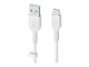 Belkin USB-A til USB-C kabel 1m (hvit) USB-kabler