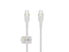 Belkin USB-C til USB-C kabel 3m (hvit) USB-kabler