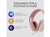 Logitech Zone Vibe 100 trådløst headset (rosegull) Hodetelefoner