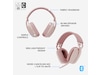 Logitech Zone Vibe 100 trådløst headset (rosegull) Hodetelefoner