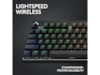 Logitech G Pro X TKL Lightspeed Trådløst Gamingtastatur (sort) Gamingtastatur