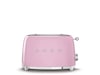 Smeg TSF01PKEU Brødrister for 2 skiver (rosa) Brødristere