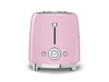 Smeg TSF01PKEU Brødrister for 2 skiver (rosa) Brødristere