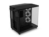 NZXT H6 Flow Case Dual Chamber RGB Mid Tower (sort) Midi tower