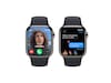 Apple Watch Series 9 GPS + LTE 41mm Rustfritt stål (grafitt) Smartklokker