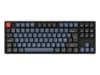 Keychron K8 Pro QMK/VIA RGB Gateron Red trådløst gamingtastatur (sort) Gamingtastatur