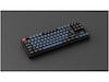 Keychron K8 Pro QMK/VIA RGB Gateron Red trådløst gamingtastatur (sort) Gamingtastatur