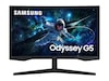 Samsung 27" Odyssey G5 curved gamingskjerm 27CG554 Gamingskjermer