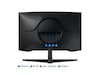 Samsung 27" Odyssey G5 curved gamingskjerm 27CG554 Gamingskjermer