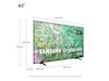 Samsung 43" DU8005 4K Crystal UHD Smart TV TU43DU8005K 20 - 49 tommer TV