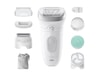 Braun Silk-épil 7 SkinSpa SE7-081 Epilator (hvit/sølv) Epilator & IPL-hårfjerning