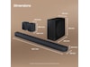 Samsung HW-Q935D soundbar med subwoofer (sort) Lydplanker