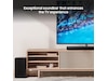 Samsung HW-B760D soundbar med subwoofer (sort) Lydplanker