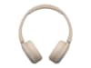 Sony WH-CH520 trådløse hodetelefoner, On-Ear (beige) Hodetelefoner