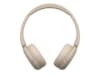 Sony WH-CH520 trådløse hodetelefoner, On-Ear (beige) Hodetelefoner