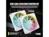 Corsair iCUE Link LX140 RGB Vifte 2pk (hvit) Vifter