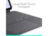 Logitech iPad Pro 13" Combo Touch tastaturdeksel (grafitt) Deksel til nettbrett