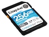 Kingston Canvas Go Plus SDXC 256GB Minnekort til foto & video