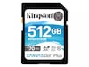 Kingston Canvas Go Plus SDXC 512GB Minnekort til foto & video