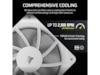 Corsair RS120 Vifte 3pk (hvit) Vifter