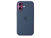 Apple iPhone 16 Silikondeksel (denim) Mobildeksel