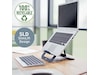 Leitz Ergo Laptopstativ, aluminium ultraflatt justerbart Laptopstand