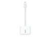 Belkin Rockstar Audio+Charge Lighting Adapter (hvit) Mobilladere