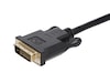 Displayport til DVI-D kabel 1m (sort) Monitorkabler