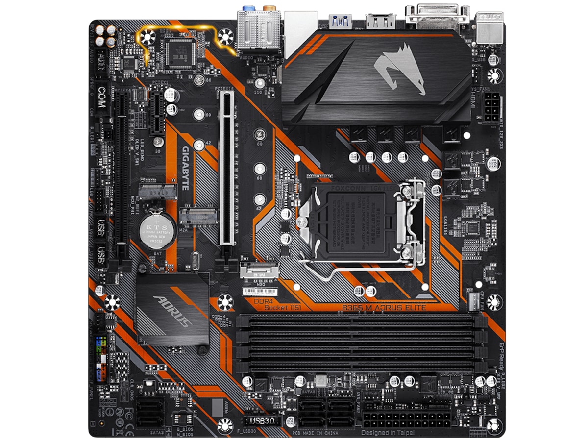 Gigabyte b365 m aorus elite какие процессоры поддерживает