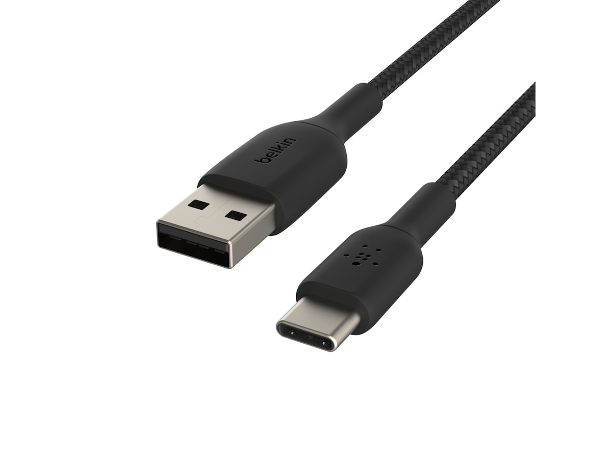 Belkin USB-A til USB-C kabel 1m (sort) USB-kabler