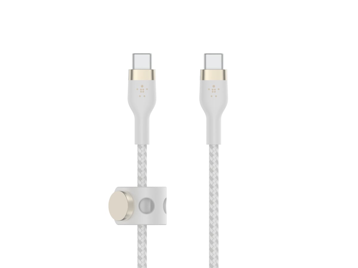 Belkin USB-C til USB-C kabel 3m (hvit) USB-kabler