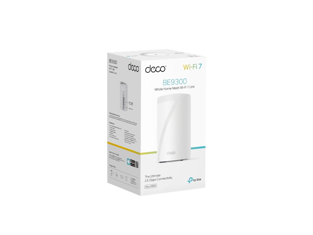 TP-Link Deco BE65 Wi-Fi 7 Mesh Unit 1-pack Routere