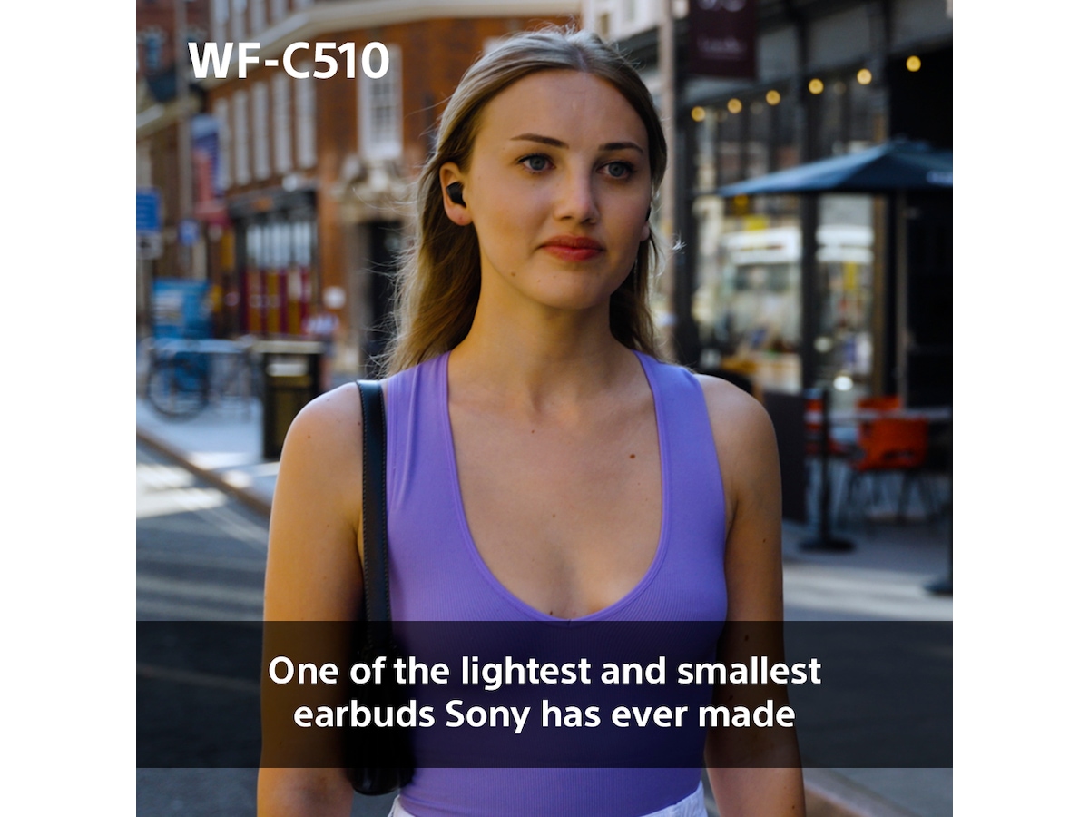 Sony WF-C510 Trådløse ørepropper, In-ear (sort) Ørepropper