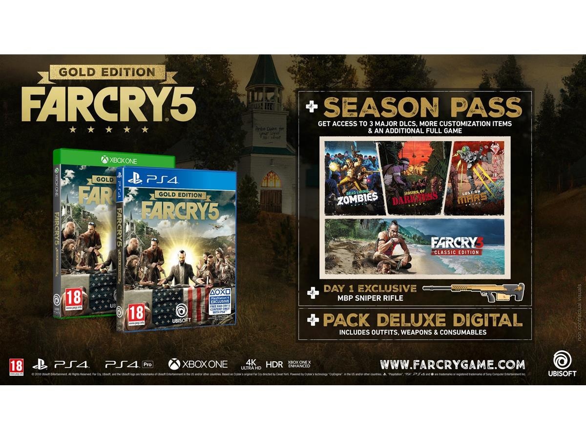 Стоит ли покупать far cry 5 gold edition