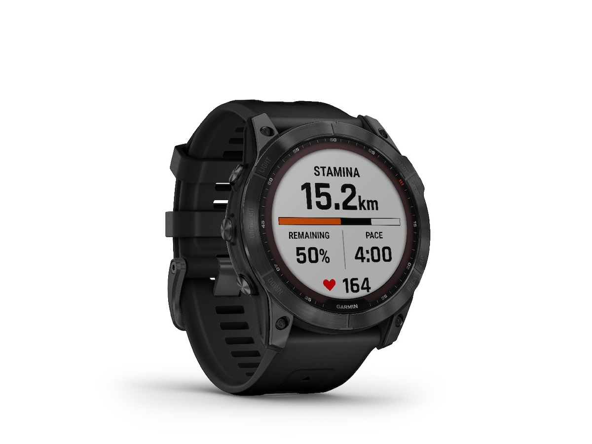 Garmin Fenix 7X Solar 51mm GPS (sort) Smartklokker