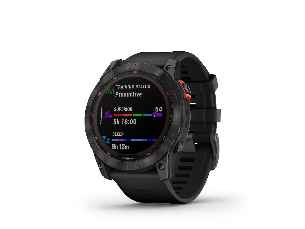 Garmin Fenix 7X Solar 51mm GPS (sort) Smartklokker