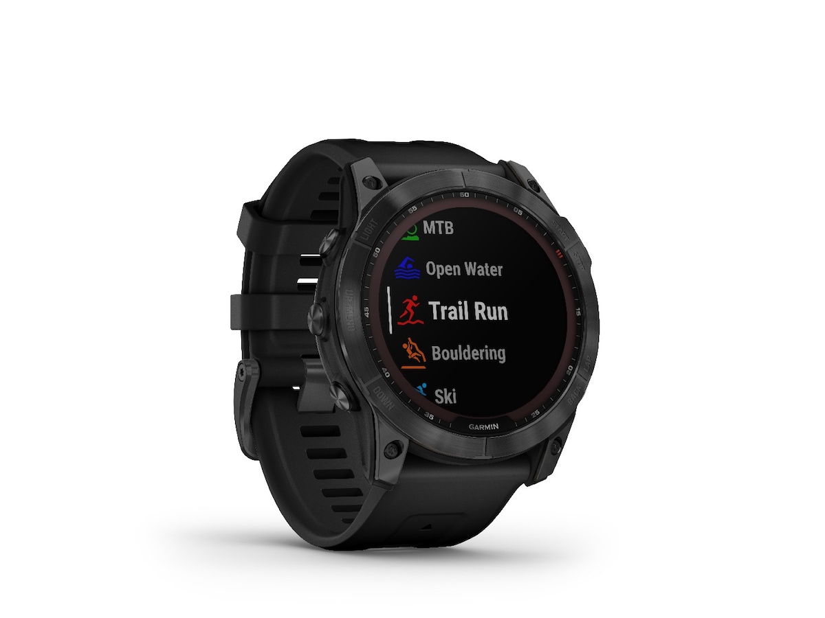 Garmin Fenix 7X Solar 51mm GPS (sort) Smartklokker