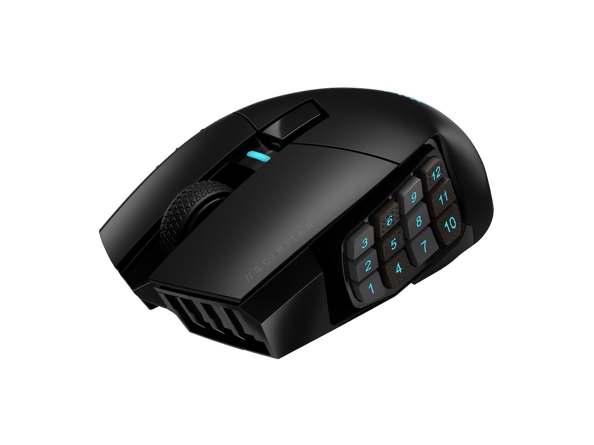 Corsair Scimitar Elite RGB trådløs gamingmus (sort) Gamingmus