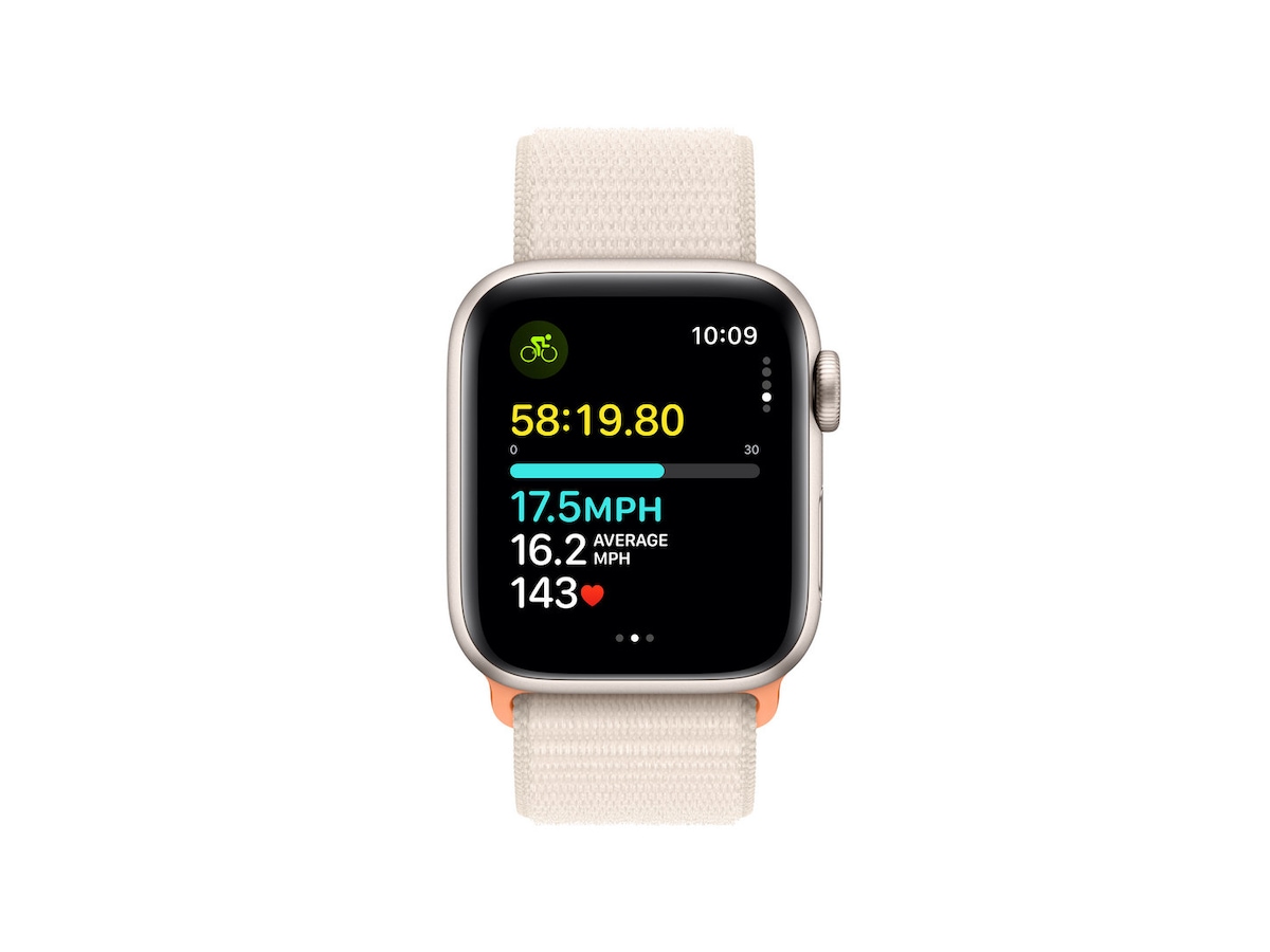 Apple Watch Series SE 40mm GPS Aluminium (stjerneskinn) Smartklokker